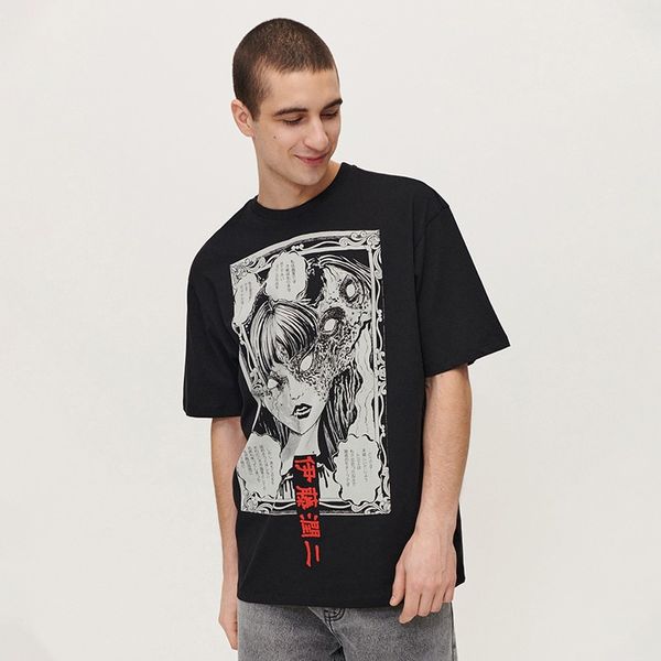 House House - Majica kratkih rukava s printom - Crna