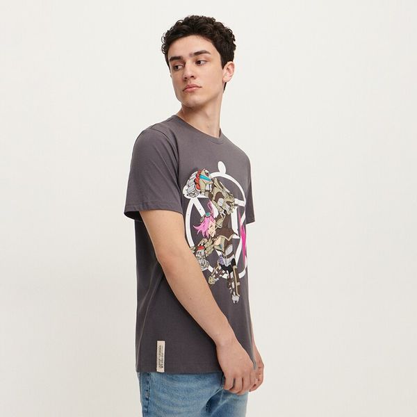 House House - Majica kratkih rukava s printom - Plava