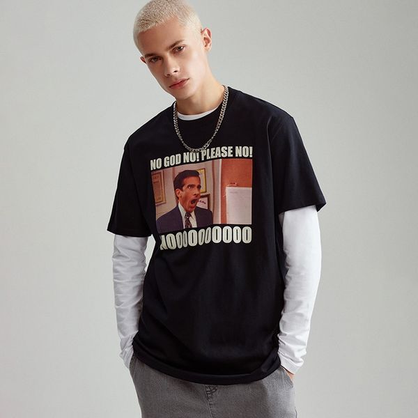 House House - Majica kratkih rukava s printom The Office - Crna