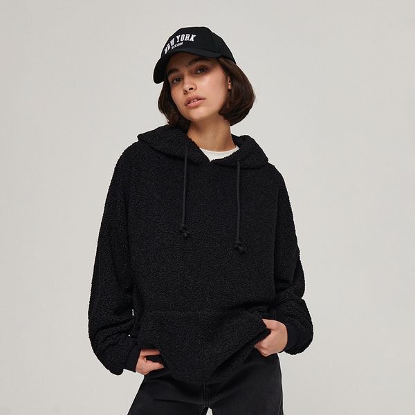 House House - Majica od flisa - Crna