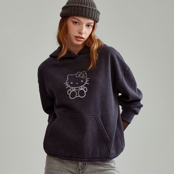 House House - Majica s kapuljačom Hello Kitty - Siva