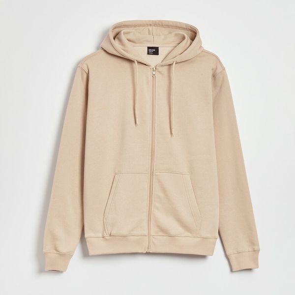 House House - Majica s kapuljačom i patentnim zatvaračem - Bež