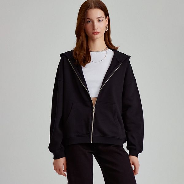 House House - Majica s kapuljačom i patentnim zatvaračem - Siva