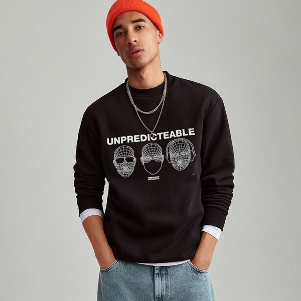 House House - Majica s printom - Crna