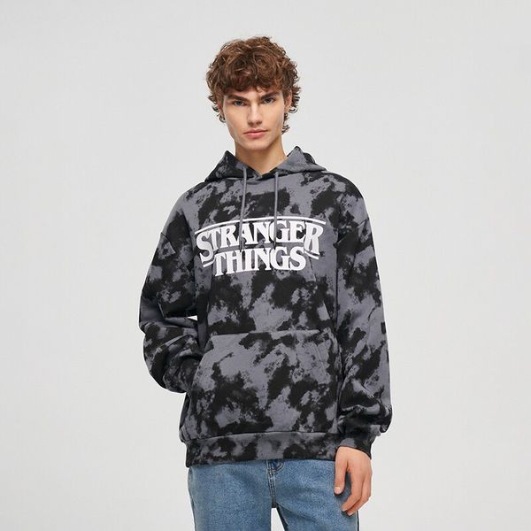 House House - Majica s printom Stranger Things - Siva