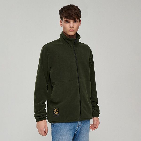 House House - Majica s uspravnim ovratnikom - Boja zemlje