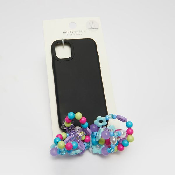 House House - Maska za iPhone 12 s trakom - Crna