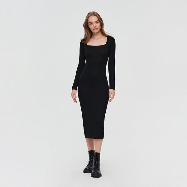 House House - Maxi haljina - Crna