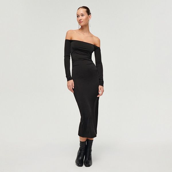 House House - Midi haljina - Crna