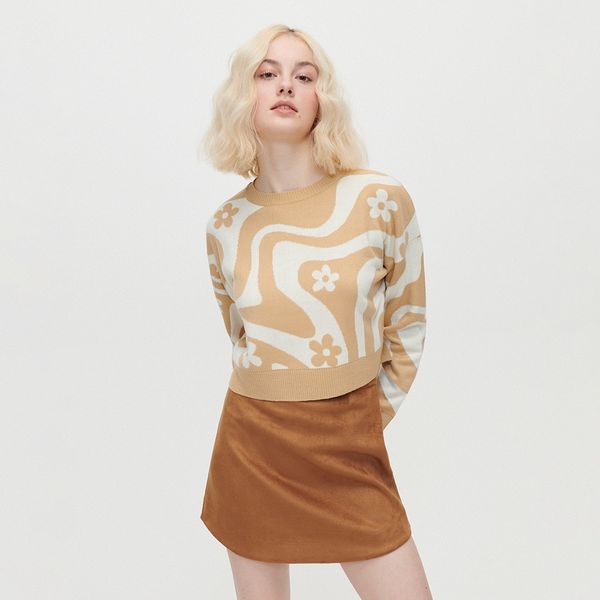 House House - Mini suknja - Smeđa