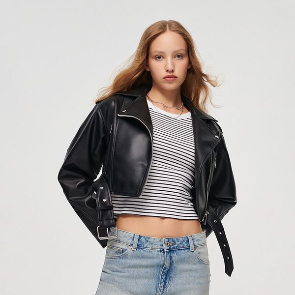 House House - Motoristička jakna - Crna