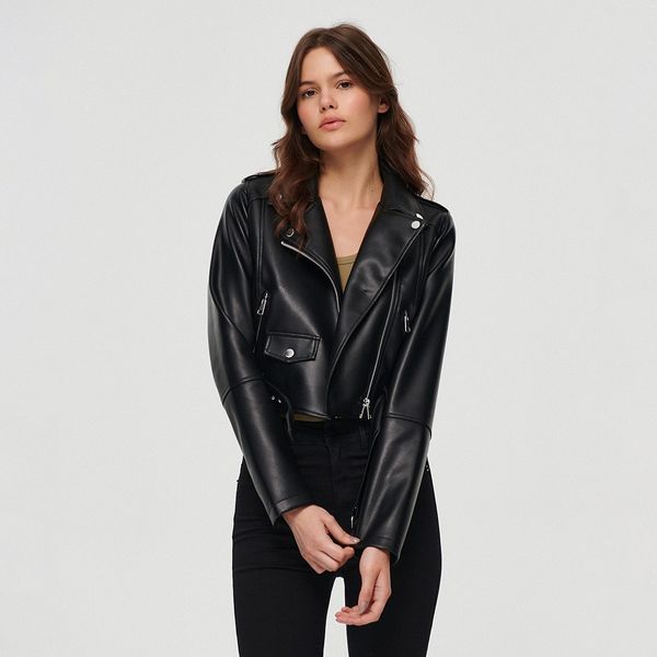 House House - Motoristička jakna - Crna