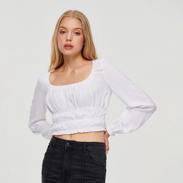 House House - Obična bluza - Bijela