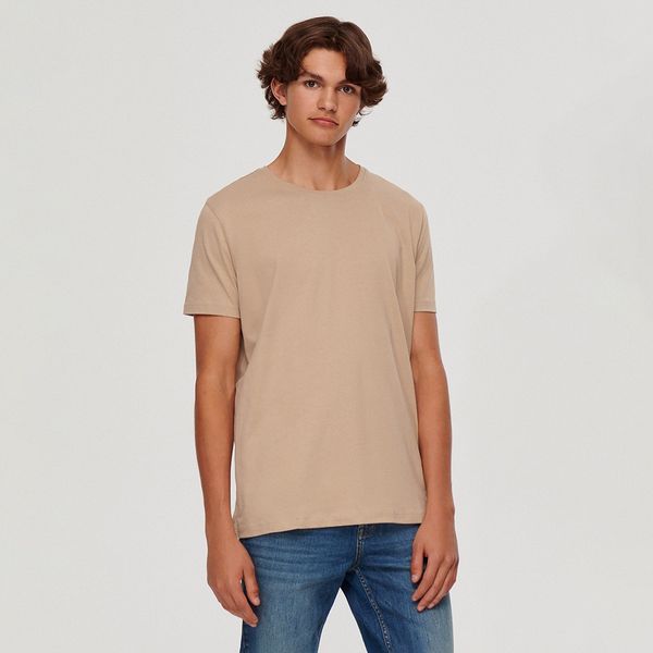 House House - Obična majica kratkih rukava Basic - Bež