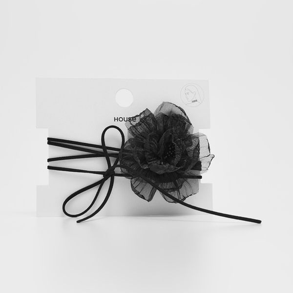 House House - Ogrlica - Crna