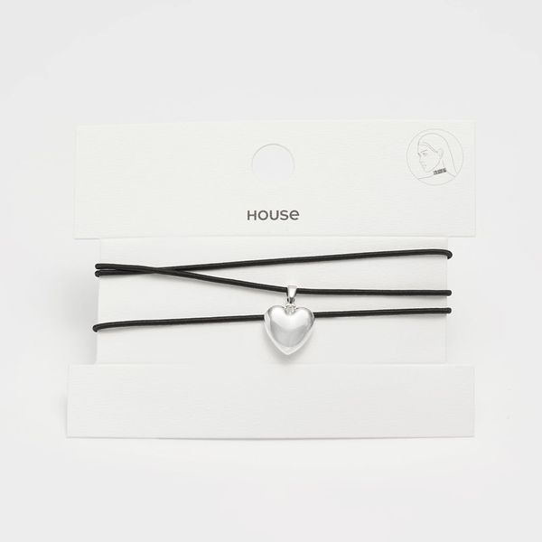 House House - Ogrlica s privjeskom - Srebrna