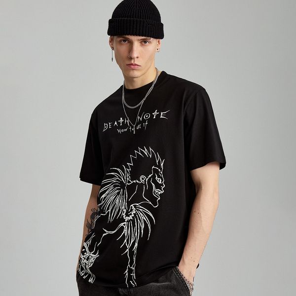 House House - Oversize majica s tiskom - Crna