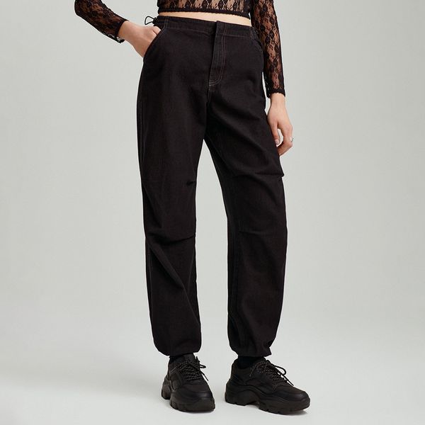 House House - Padobran hlače - Crna