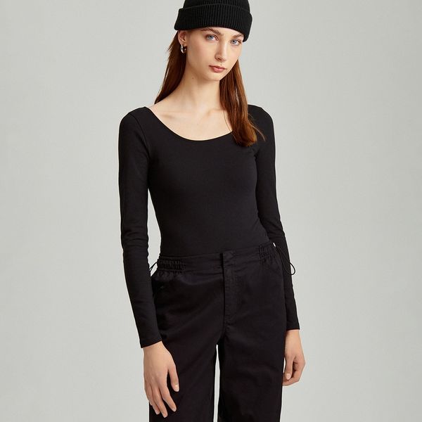 House House - Pamučni bodi - Crna