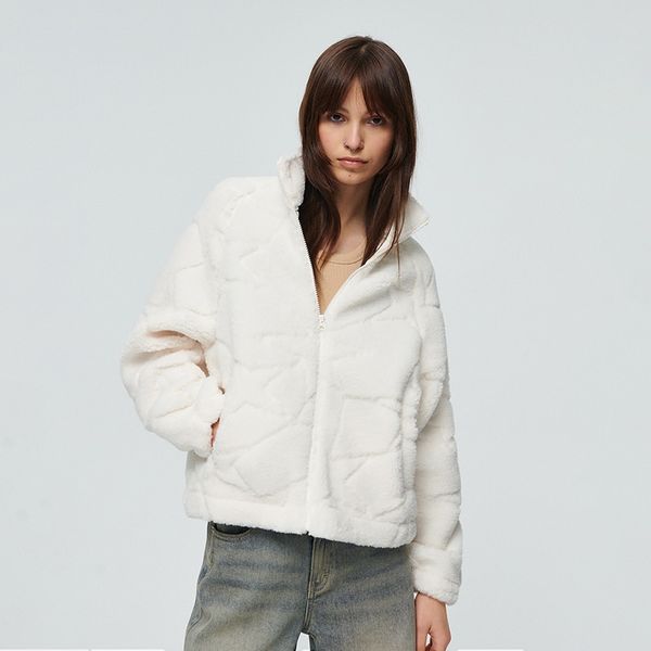 House House - Plišani gornji dio trenirke - Slonovača