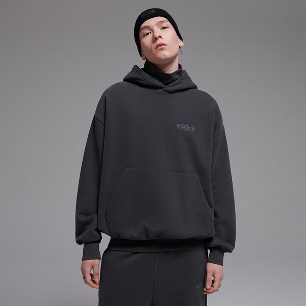 House House - Predimenzionirana majica s kapuljačom 2005 - Smeđa