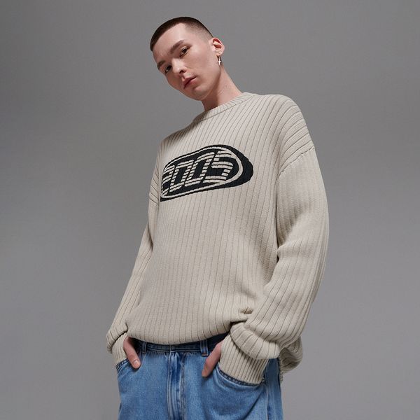 House House - Predimenzionirani džemper - Slonovača