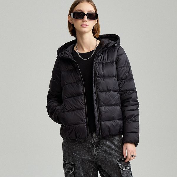 House House - Prošivena jakna - Crna