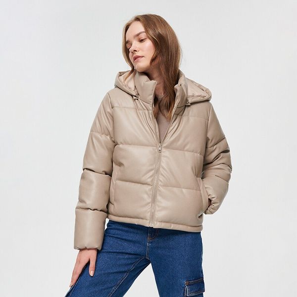 House House - Prošivena zimska jakna - Slonovača