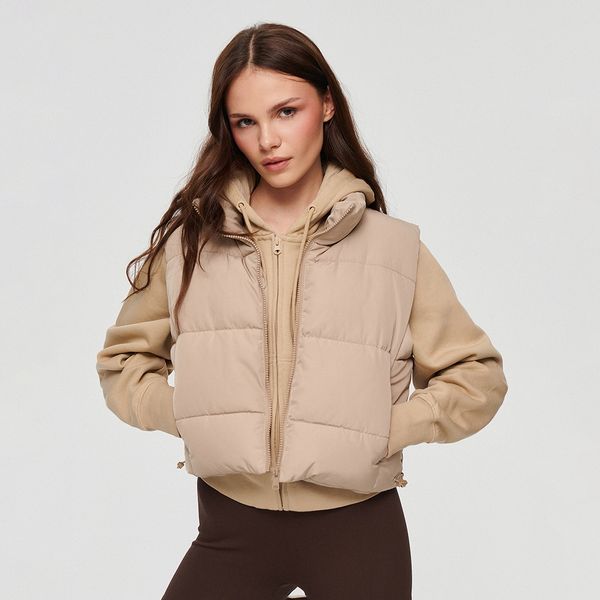 House House - Prošiveni prsluk - Slonovača