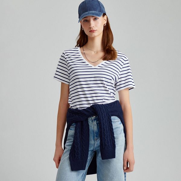 House House - Prugasta majica kratkih rukava - Prugasta