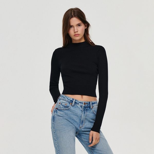 House House - Pulover - Crna