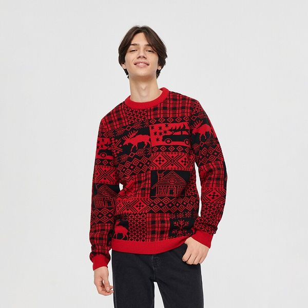 House House - Pulover - Crvena