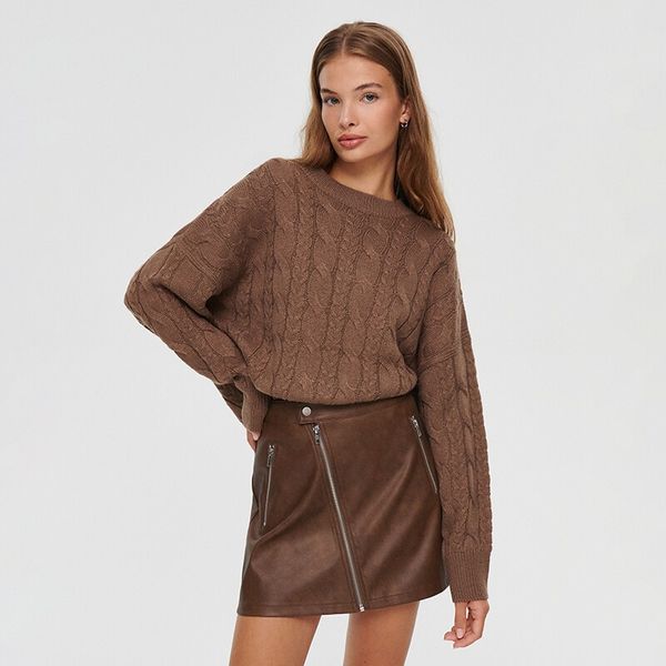 House House - Pulover - Smeđa