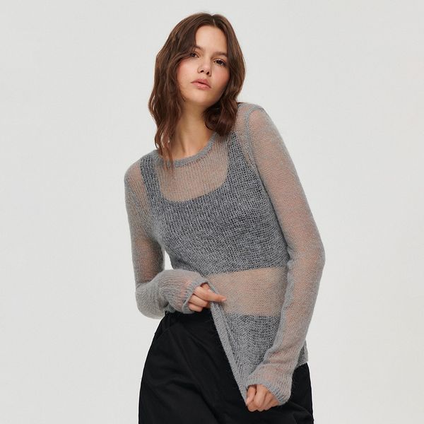 House House - Pulover - Svijetlo siva