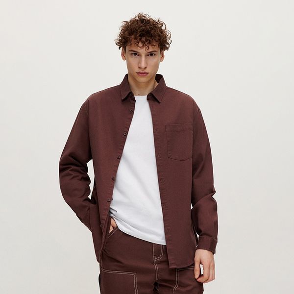 House House - Regular fit košulja - Smeđa