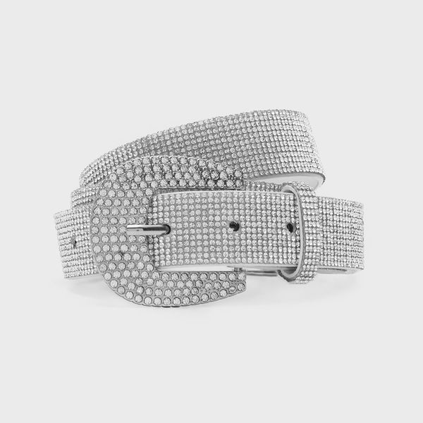 House House - Remen s ukrasnom kopčom - Srebrna