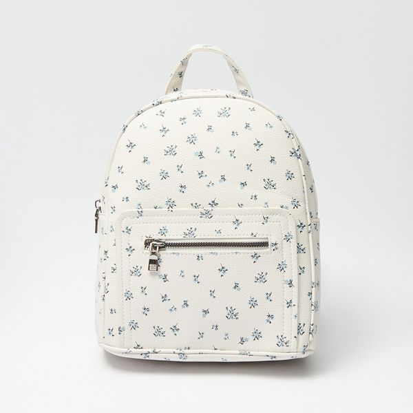 House House - Ruksak od umjetne kože - Bijela