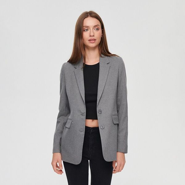 House House - Sako s jednostrukim kopčanjem - Siva