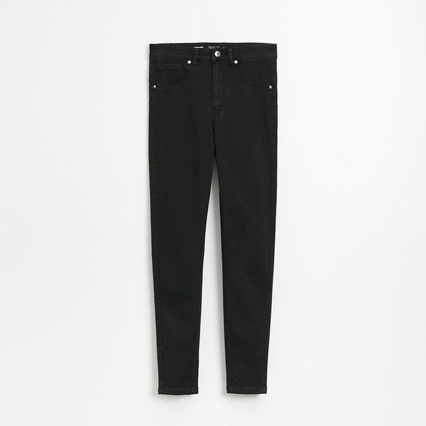 House House - Skinny traperice s push-up efektom - Crna