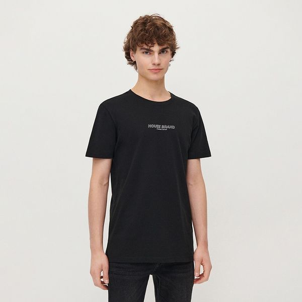 House House - Slim fit majica kratkih rukava - Crna