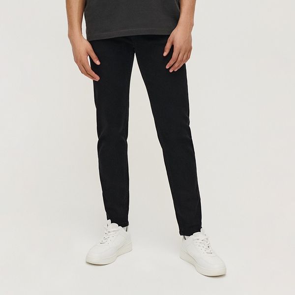 House House - Slim traperice niskog struka - Crna