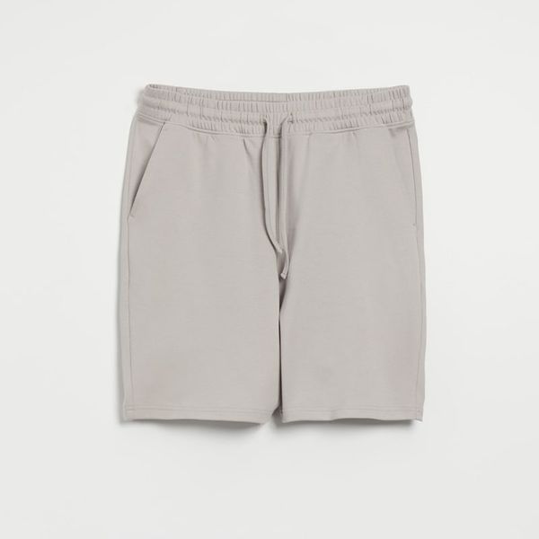 House House - Sportske kratke hlače s printom - Svijetlo siva