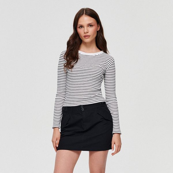 House House - Suknja s kargo džepovima - Crna