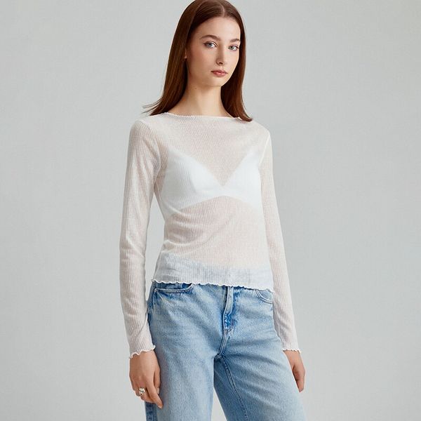 House House - Top dugih rukava - Slonovača