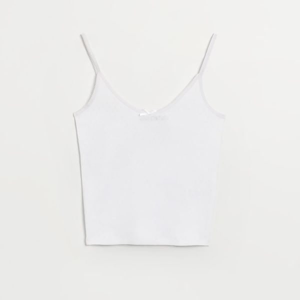 House House - Top u stilu negližea - Bijela