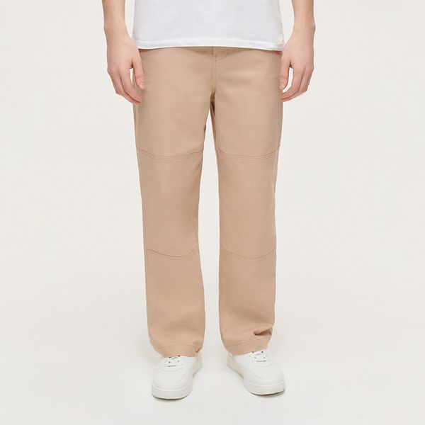 House House - Wide leg hlače - Bež