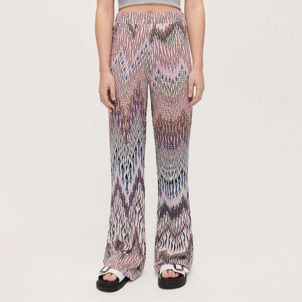 House House - Wide leg hlače - Šarena