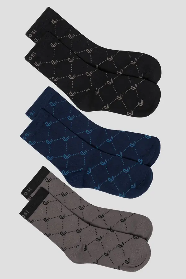 LELOSI ACCESSORIES Komplet čarapa Alex (3x) 39 - 42