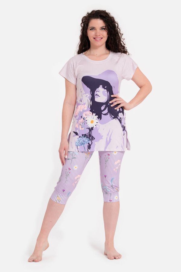 LELOSI LELOSI Capri pidžama Jardin XS