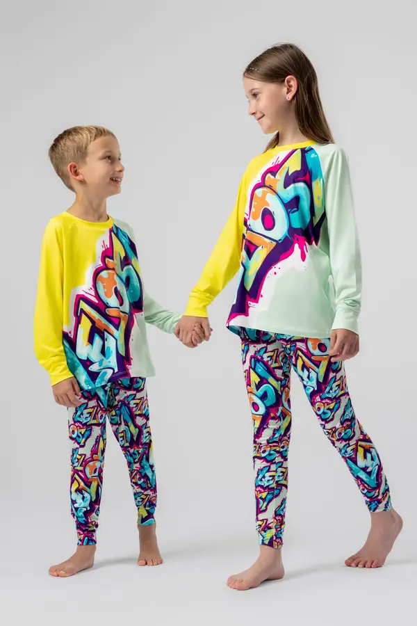 LELOSI LELOSI Dječja pidžama Happycolours 110 - 116
